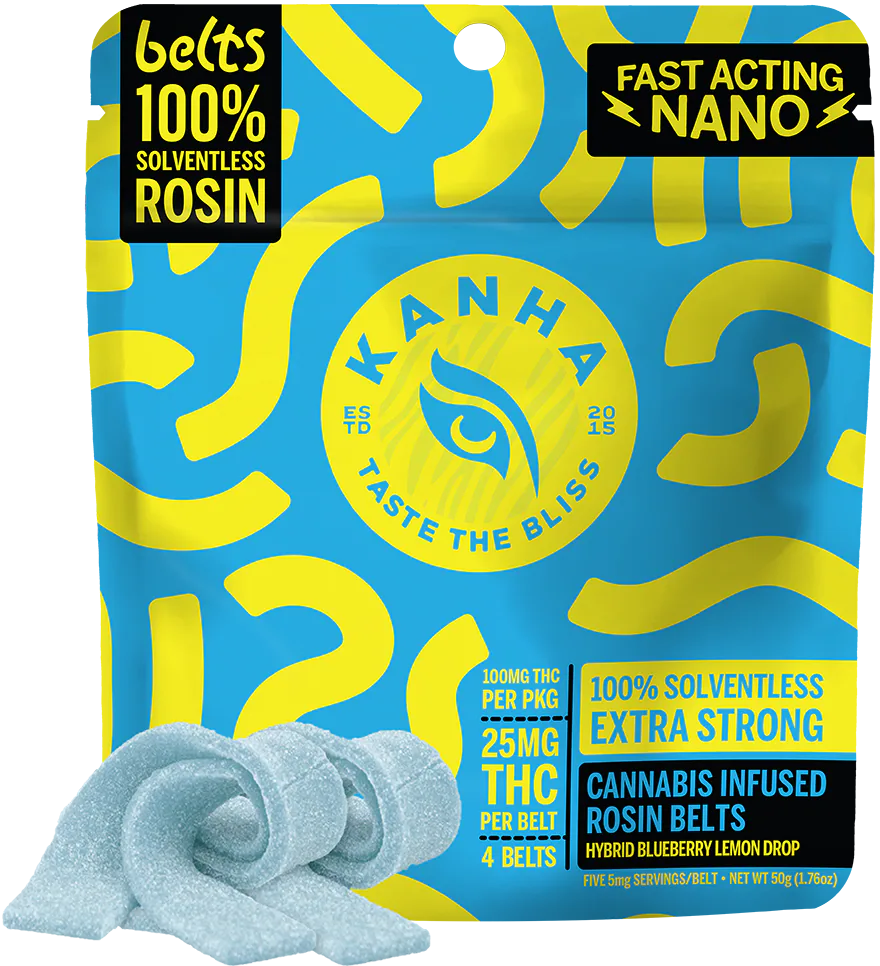 Blueberry Lemon Drop · 100mg Pack KANHA product package