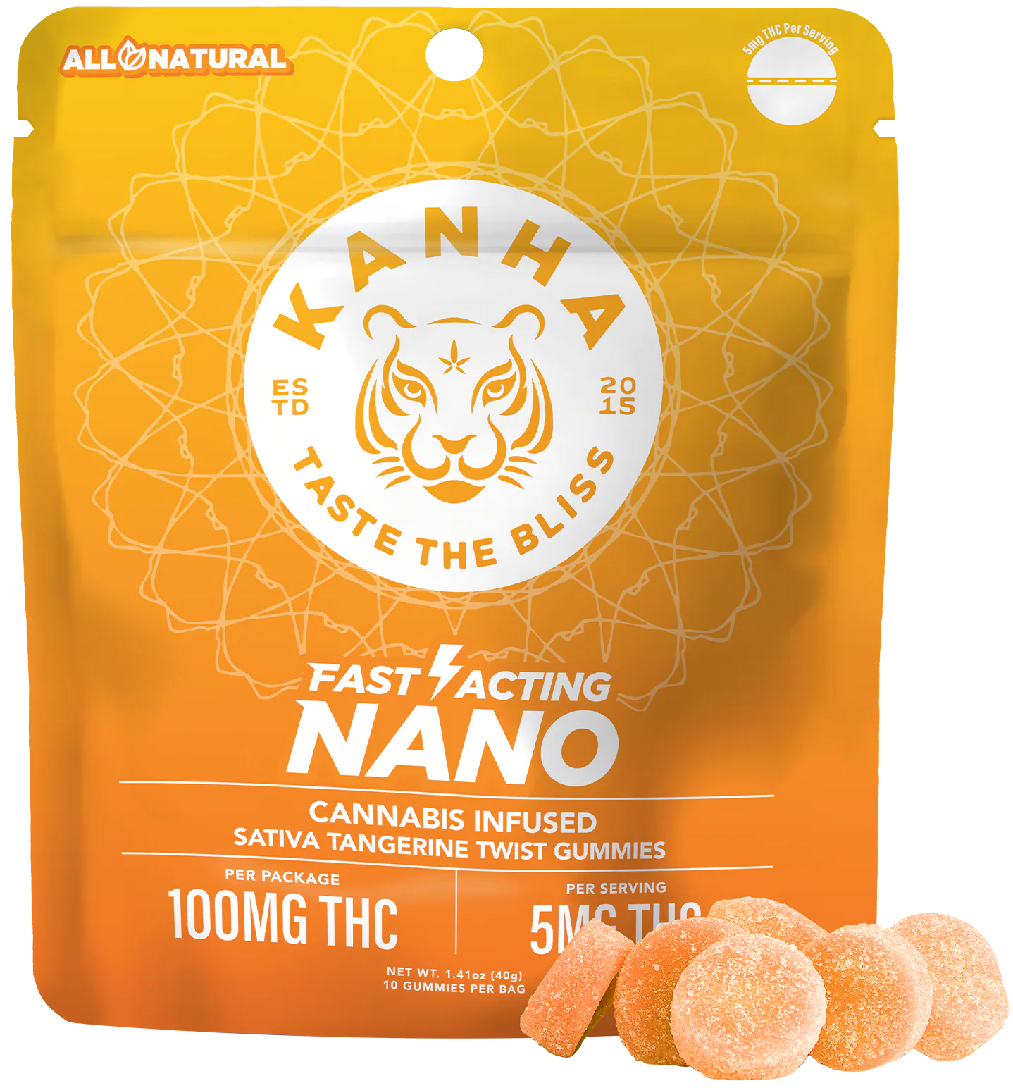 Tangerine Twist KANHA product package