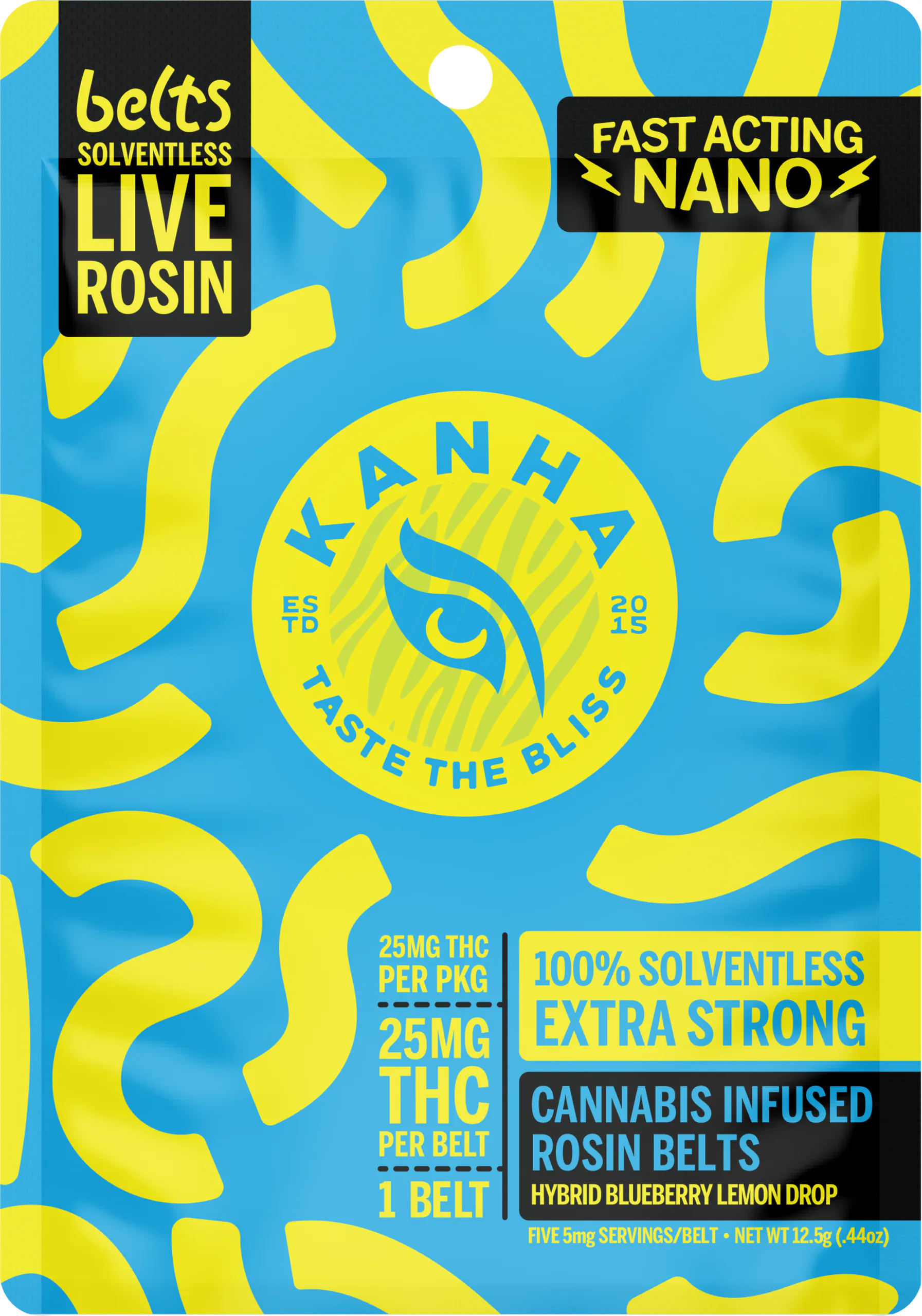 Blueberry Lemon Drop · 25mg Single KANHA product package