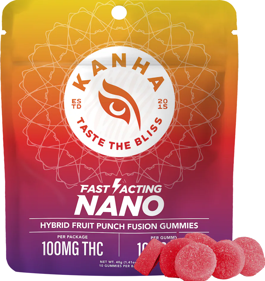 Fruit Punch Fusion KANHA product package