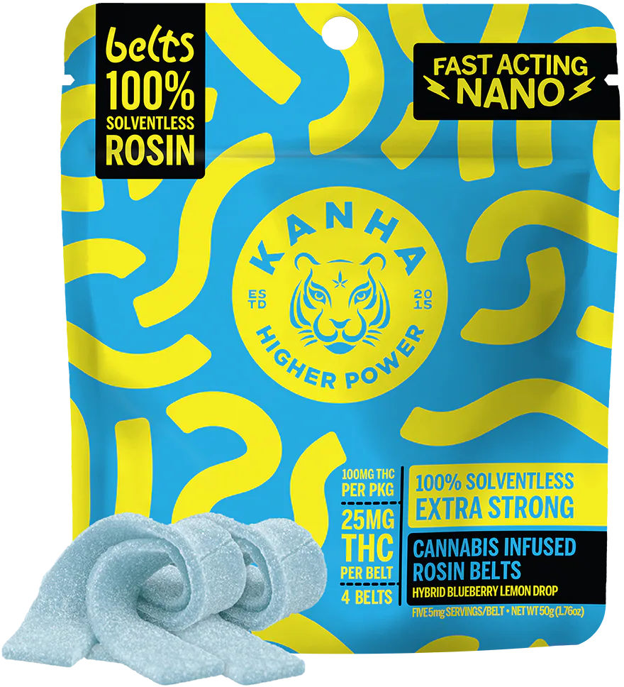 Blueberry Lemon Drop KANHA product package