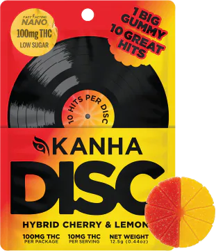 Lemon & Cherry KANHA product package
