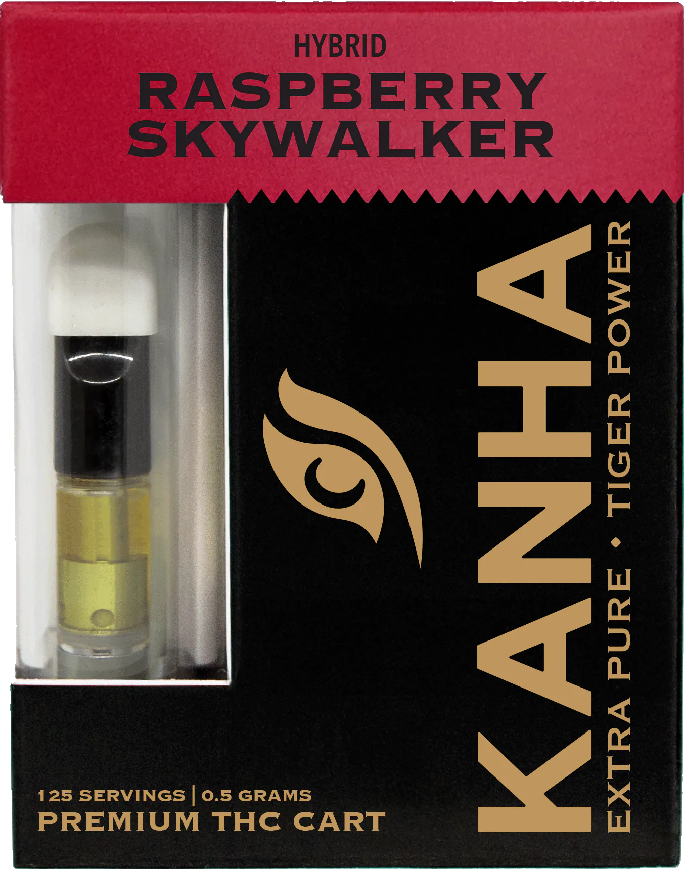 Raspberry Skywalker · 0.5g KANHA product package