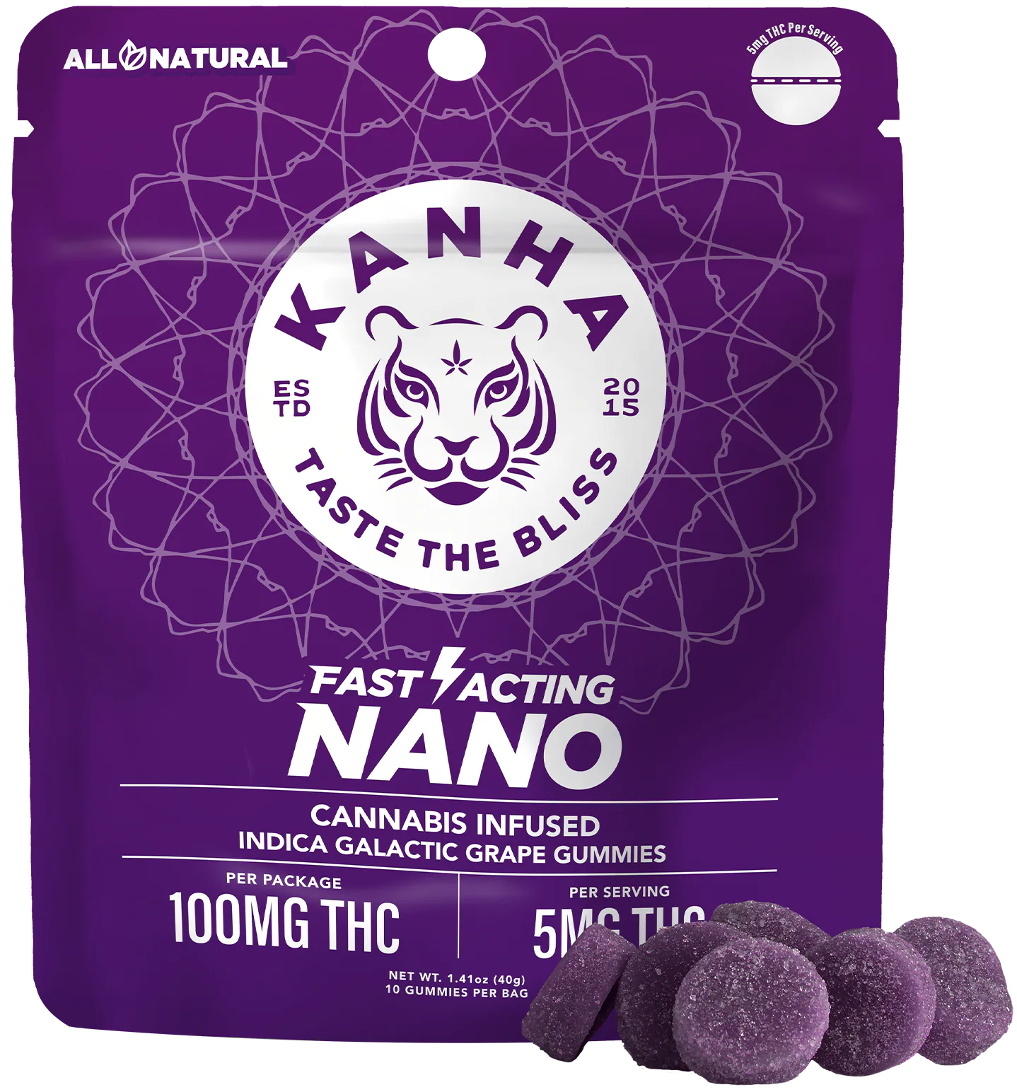 Galactic Grape KANHA product package