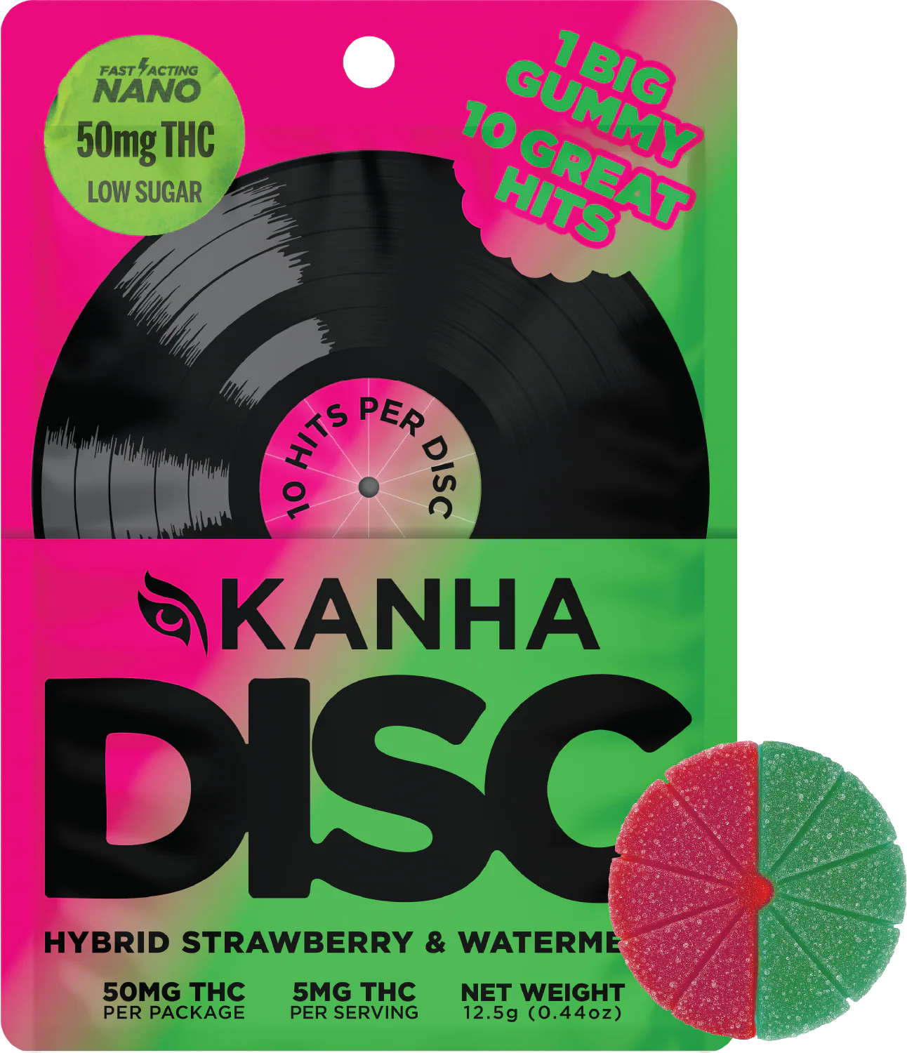 Strawberry & Watermelon KANHA product package