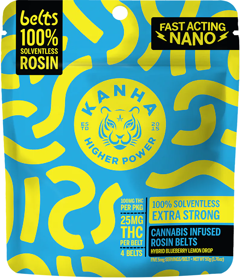 Solventless Belts KANHA product package