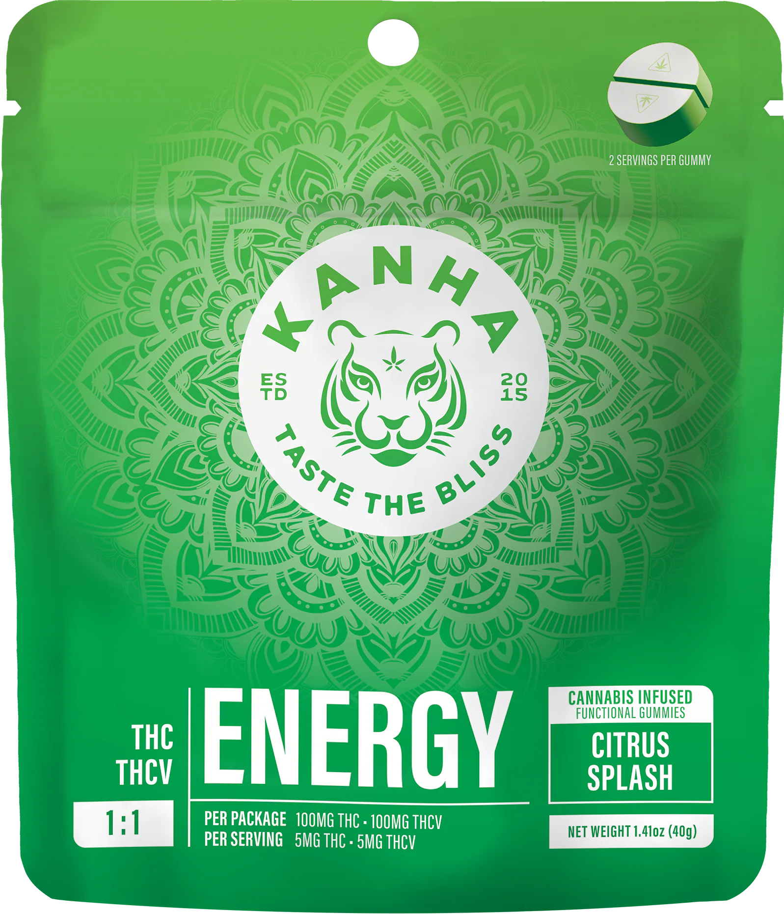 FX Gummies KANHA product package