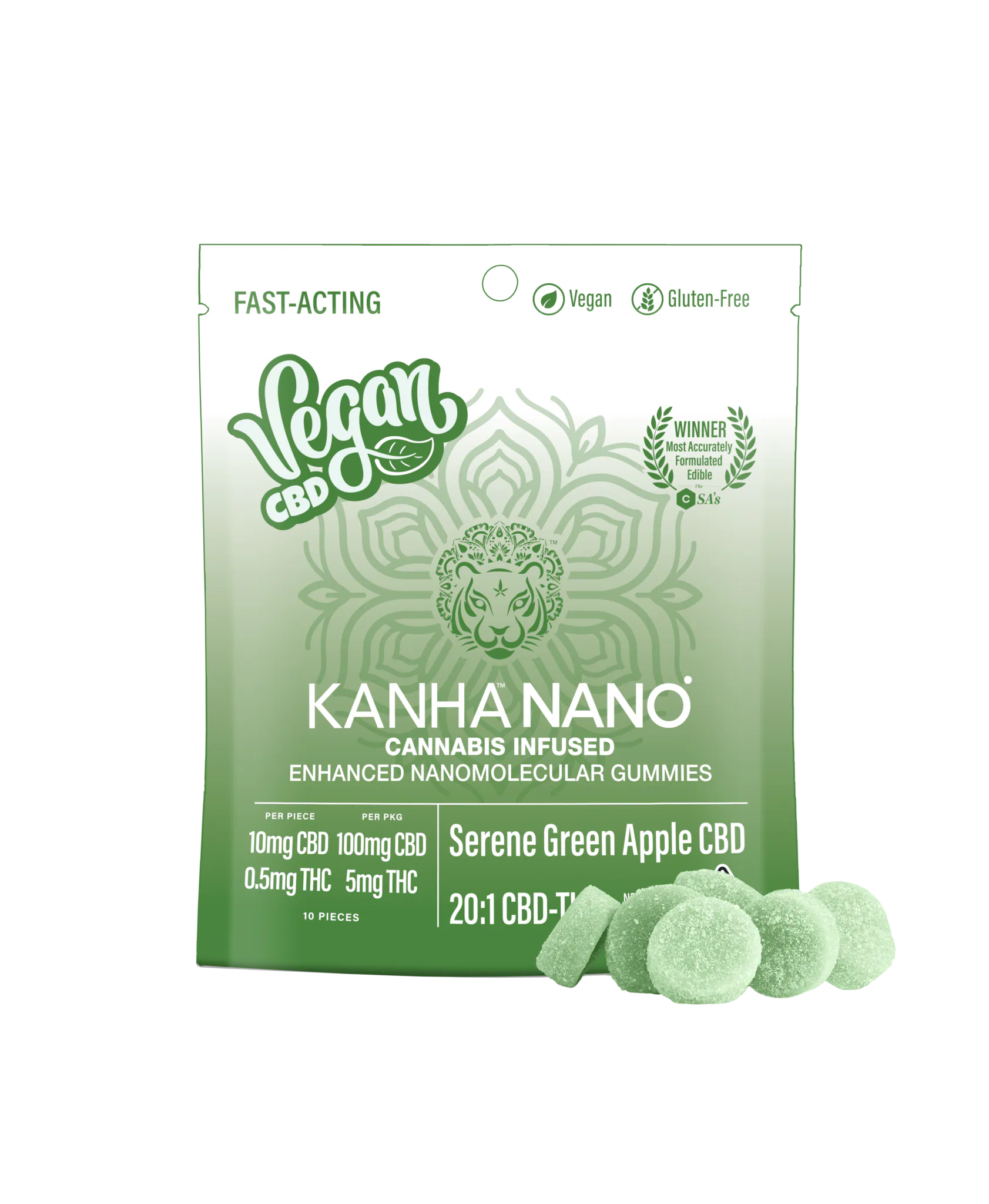 kanha serene green apple